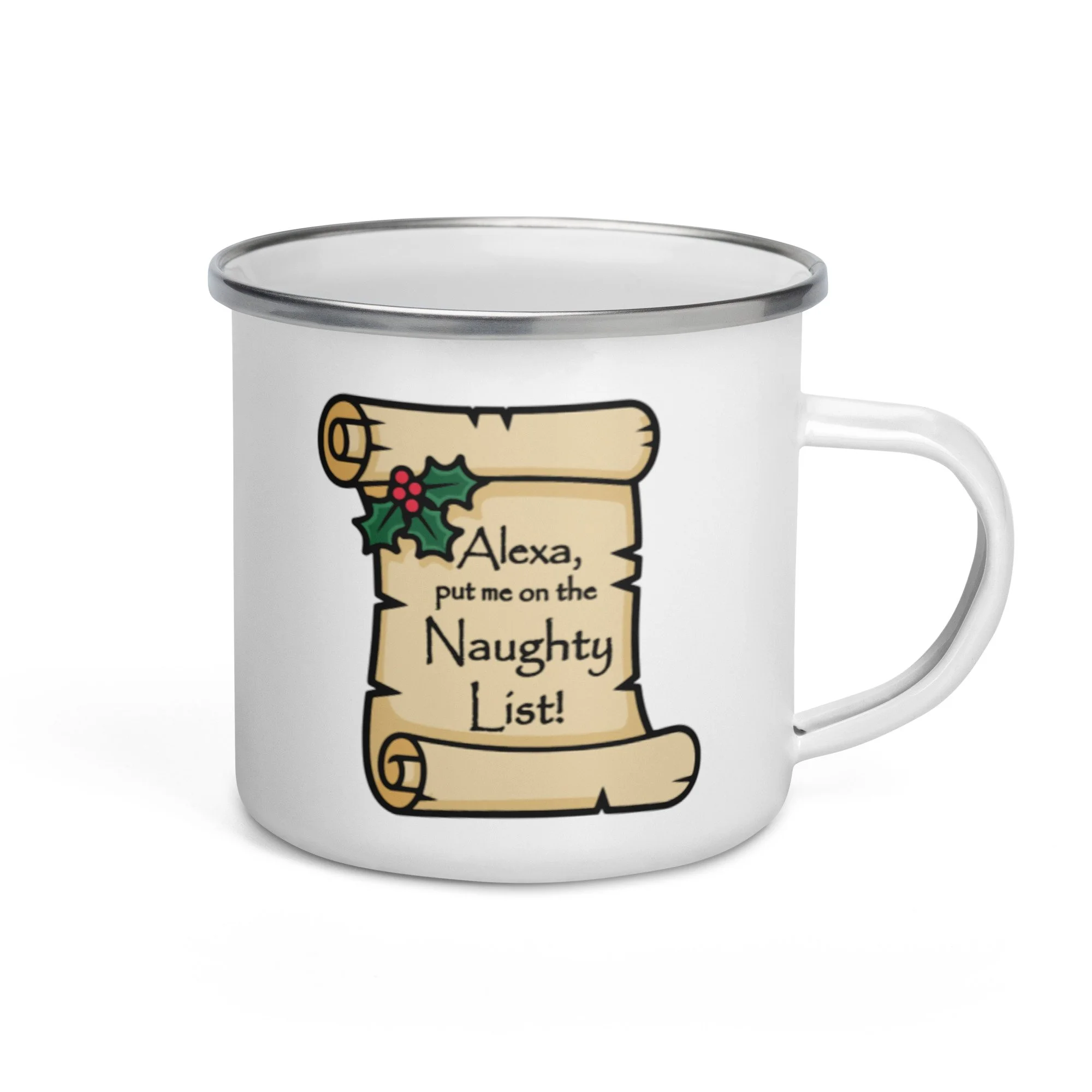 Alexa put me on the Naughty List Camp Mug