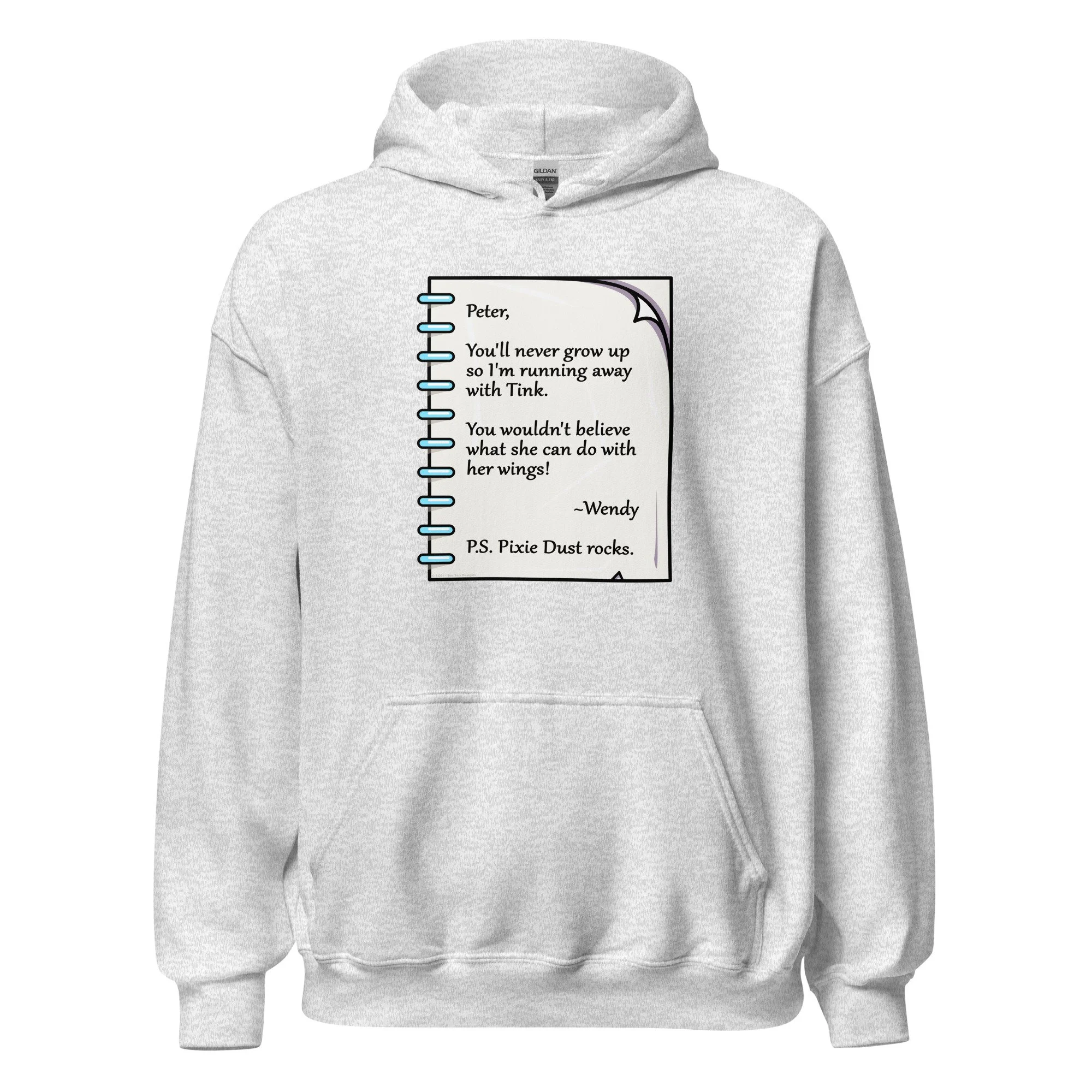 Peter Pan and Wendy Darling Break Up Classic Hoodie